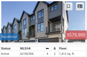 houses that are for sale in sage hill area of calgary